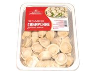 Пельмени «Сибирские» ГОСТ <br>ручной лепки, 900г <br><i>(замороженные)</i>